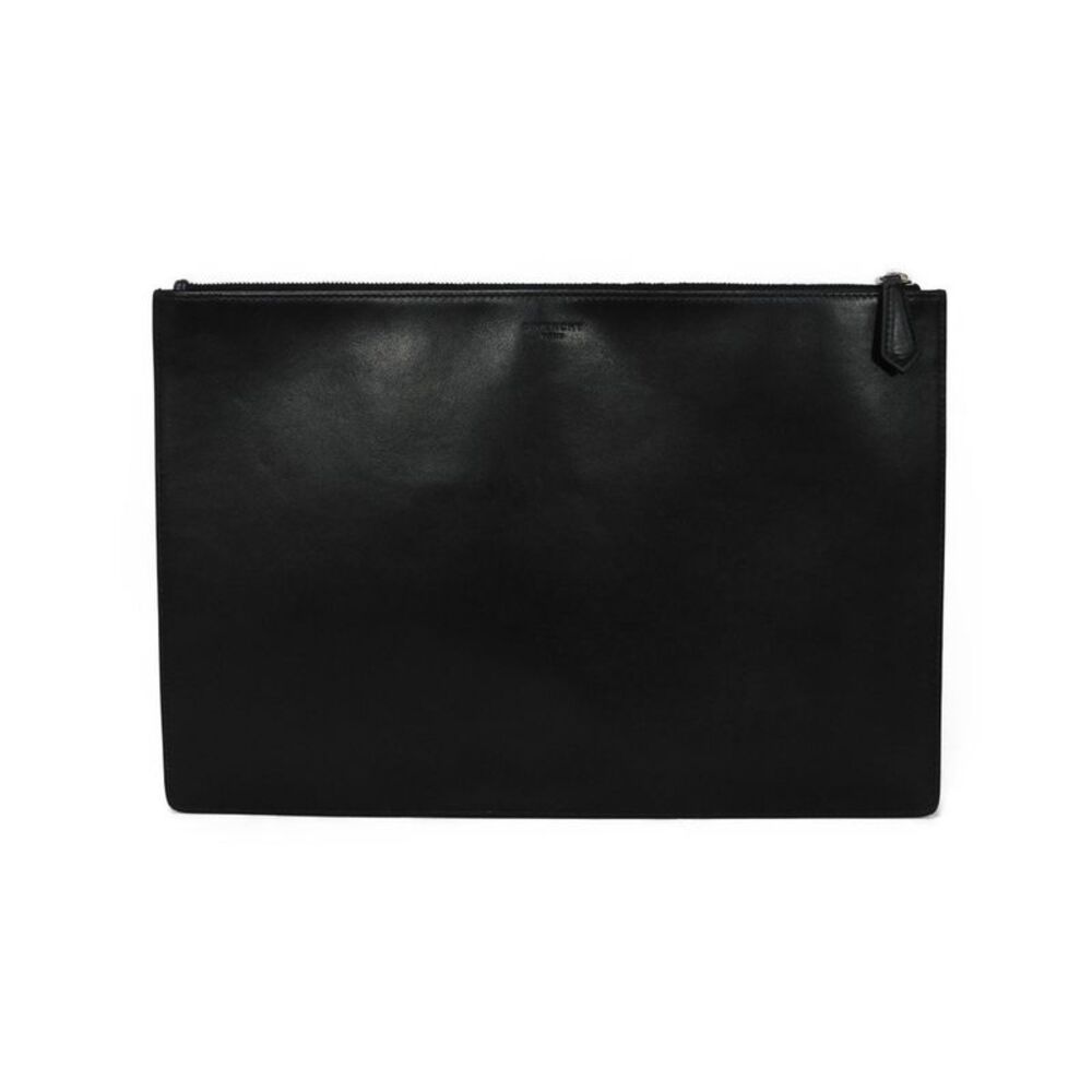Pre Loved Givenchy Bambi Clutch Black Leather - Picture 3 of 8